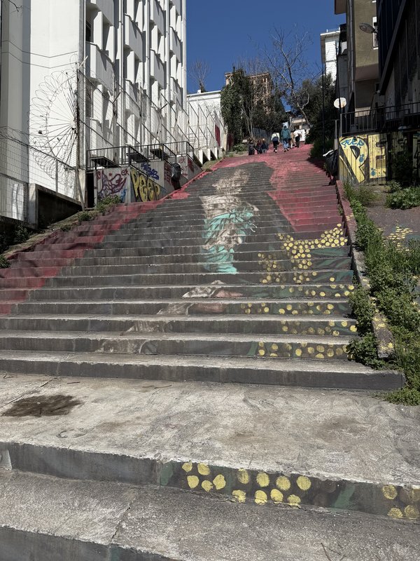 Photo of Stairs with Portrait at Stairs with Portrait