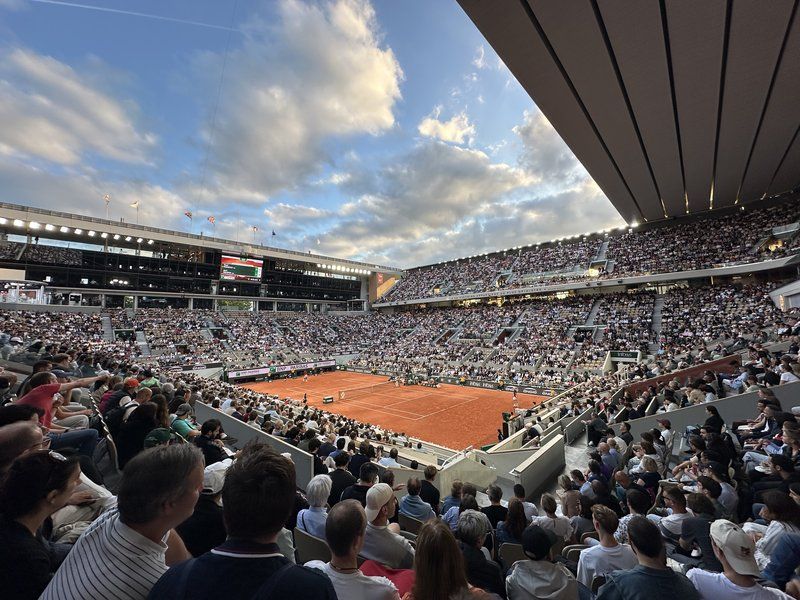 Roland Garros Stadium at Roland Garros Stadium