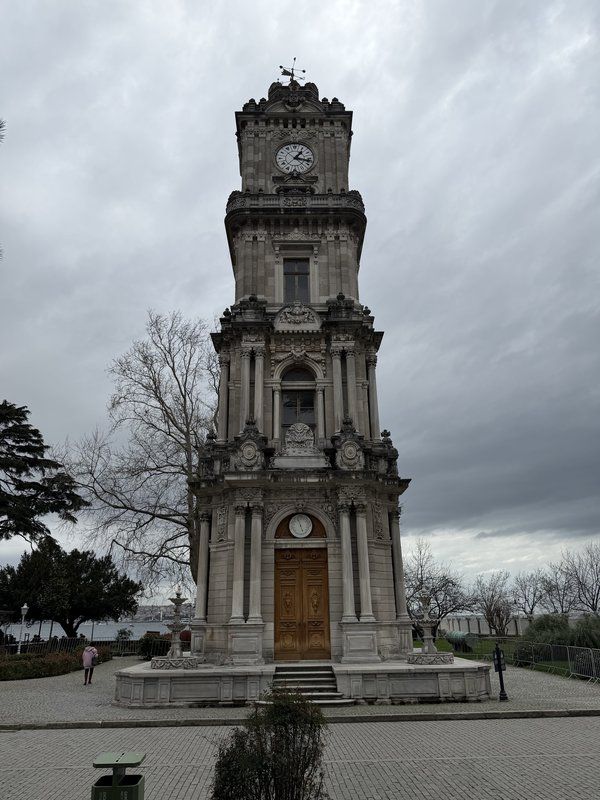 Dolmabahçe Clock Tower at Dolmabahçe Clock Tower