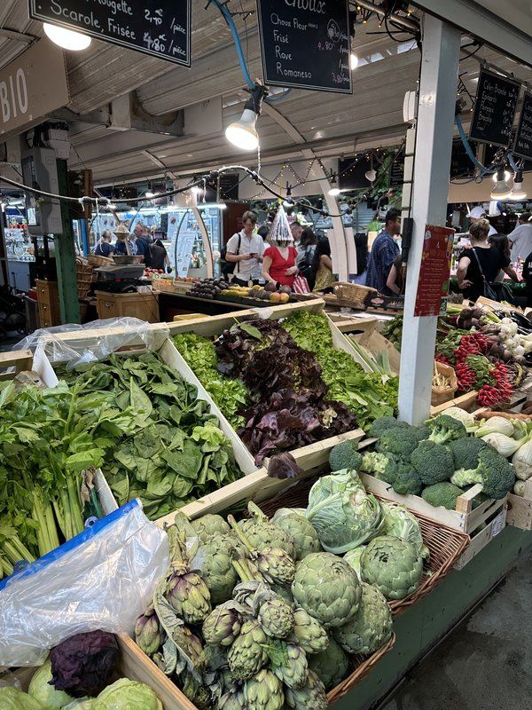 Marché couvert des Enfants Rouges at Marché couvert des Enfants Rouges