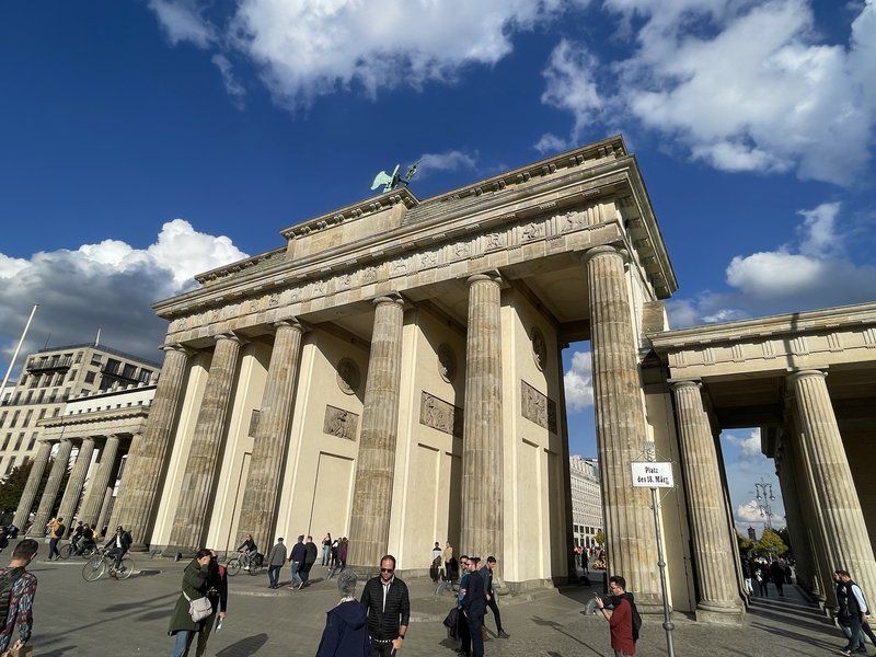 Brandenburg Gate at Brandenburg Gate