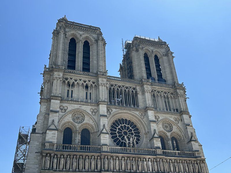 Notre-Dame Cathedral of Paris at Notre-Dame Cathedral of Paris