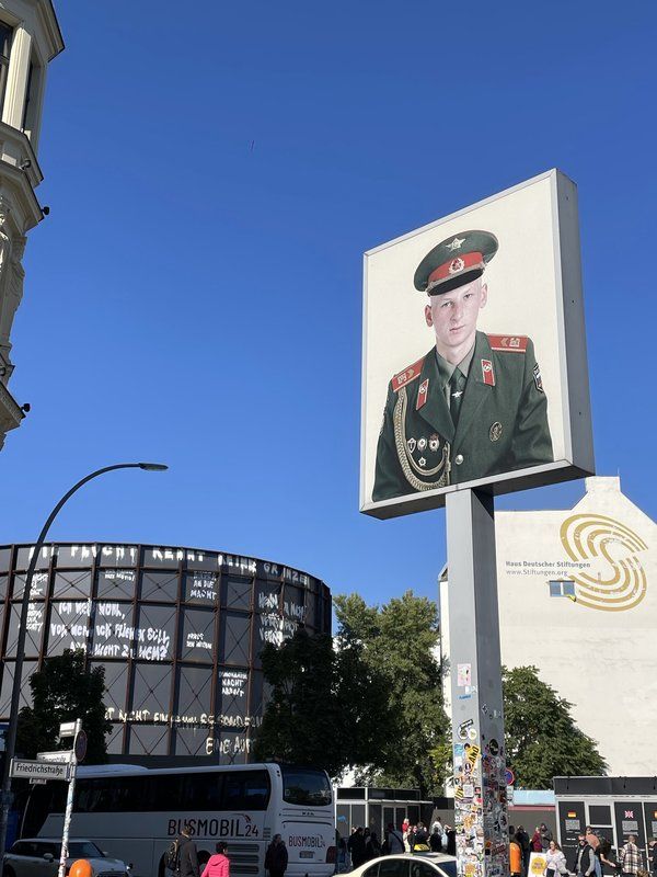 Checkpoint Charlie at Checkpoint Charlie